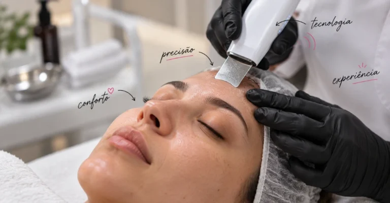Como deixar sua limpeza de pele inesquecível com o peeling ultrassônico