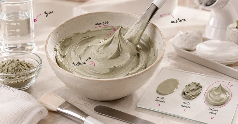 Segredo da argila perfeita: como fazer a textura de mousse